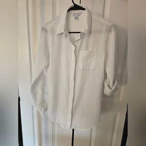 Nine West White Blouse